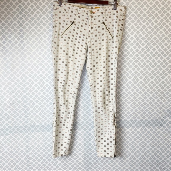 EUC Pilcro & the Letterpress Printed Moto Jeans - Picture 2 of 14